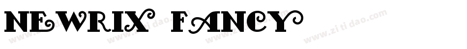 NewRix Fancy字体转换